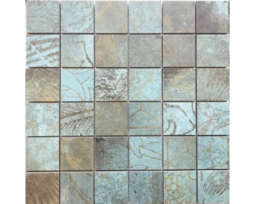 MOZAIC TRACE MINT DECOR 31x31 cm (5x5 cm) - Mozaic Sighisoara